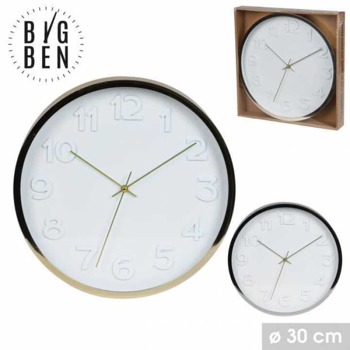 ZIDNI SAT PROMJERA 30 CM