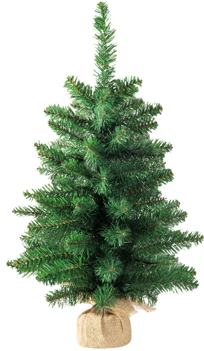 BOŽIĆNO DRVCE U JUTI LEO, 60 CM