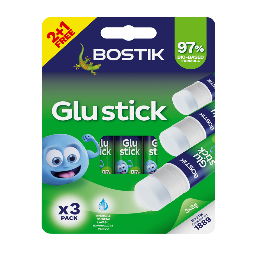 BOSTIK ST GLU STICK 3X8g BLISTER C12