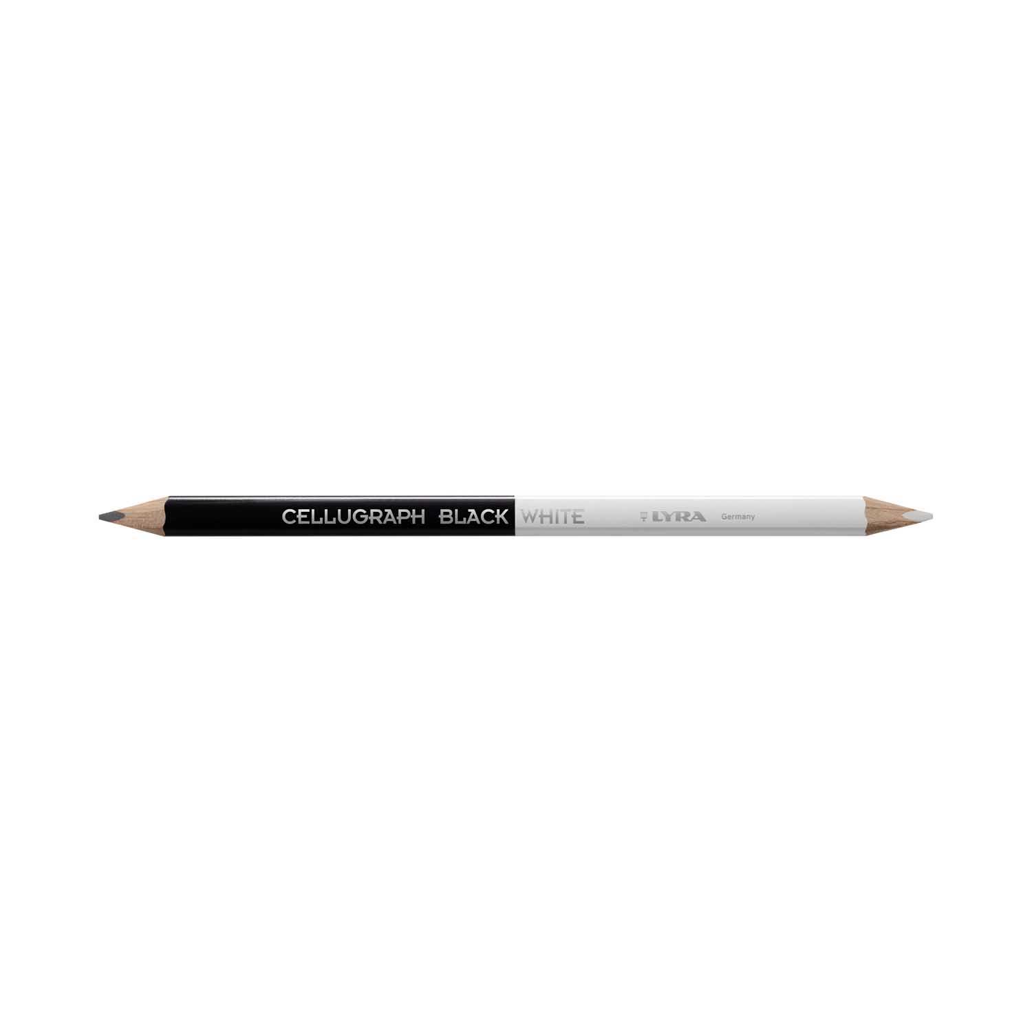 LYRA UNIVERZALNA OLOVKA OBOSTRANA CRNO-BIJELA 240MM 2B 1/1