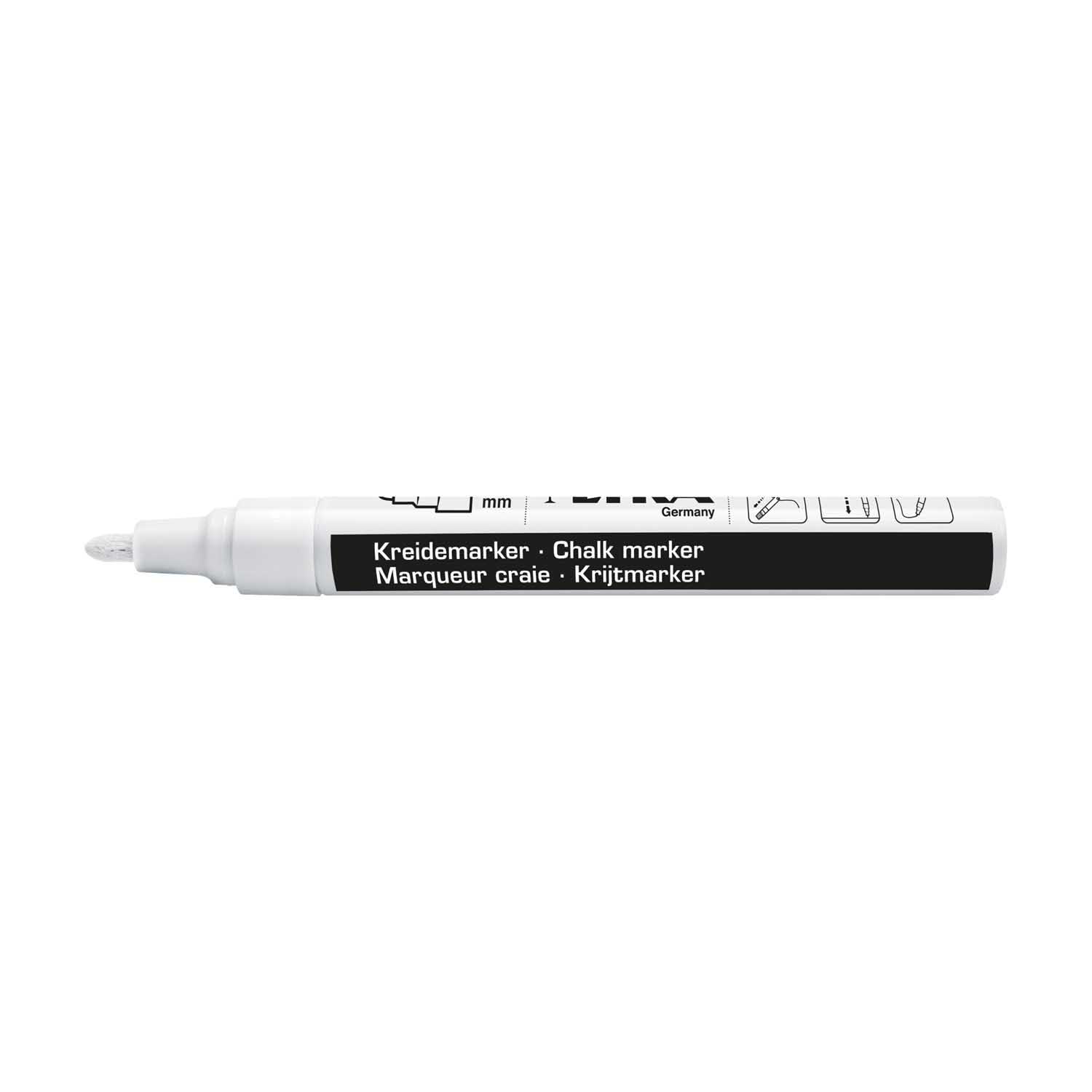 LYRA MARKER SA TEKUĆOM KREDOM 2-4MM BIJELI 1/1