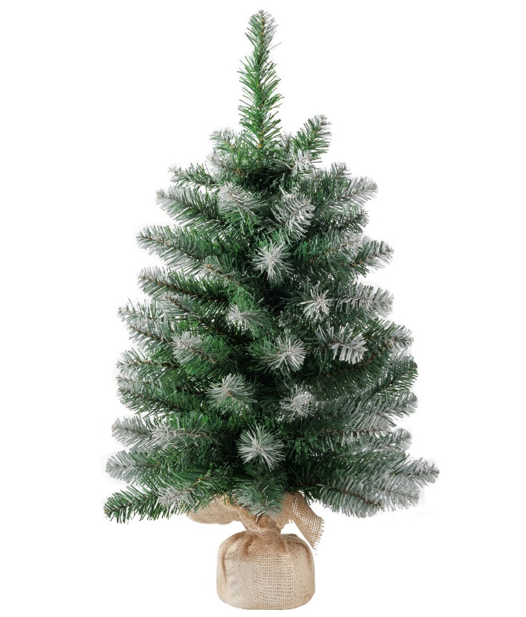 BOŽIĆNO DRVCE U JUTI, SNJEŽNI VRHOVI, 60 CM