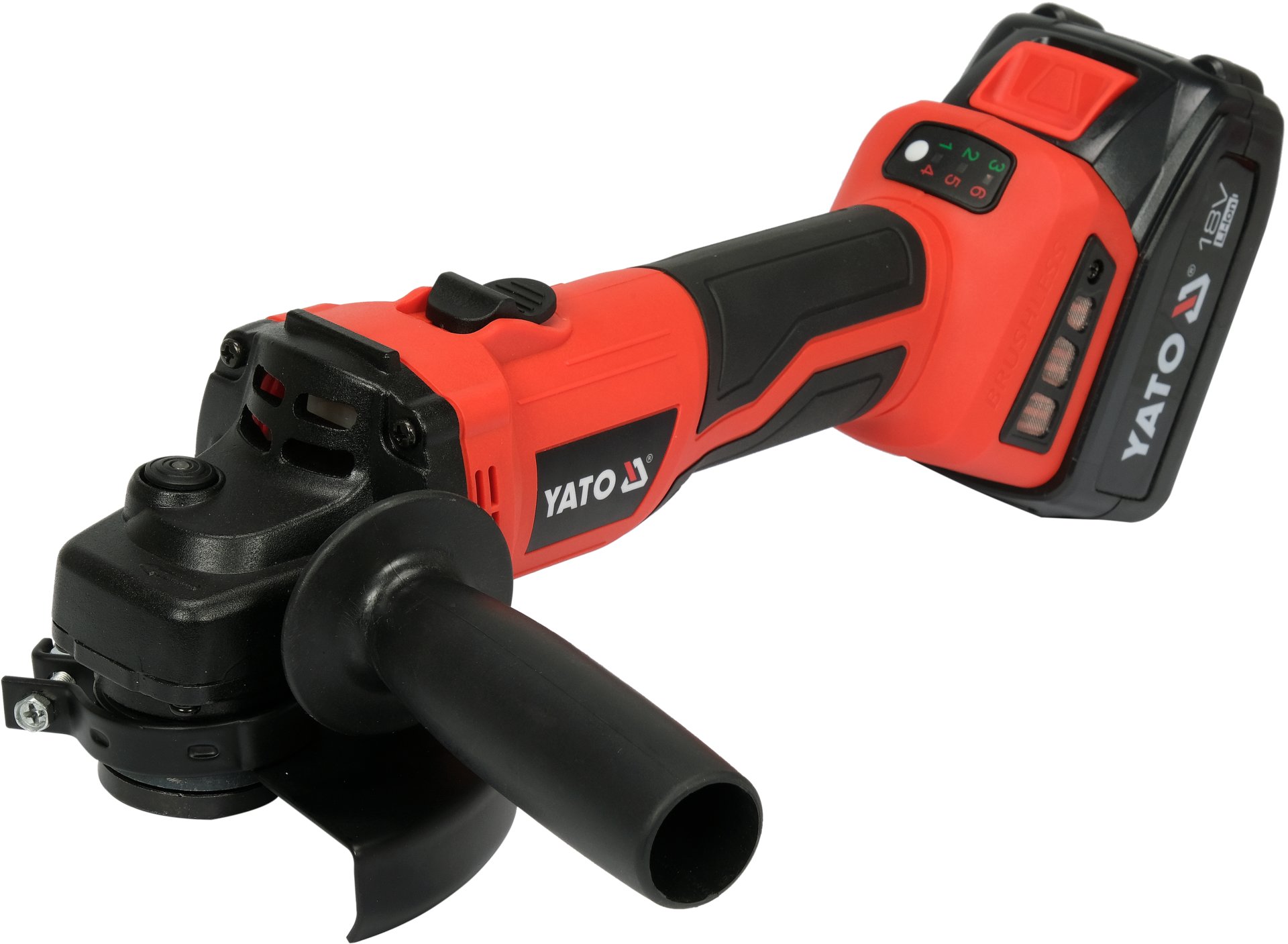 AKU KUTNA BRUSILICA 125mm 18V 4,0Ah SA REGULACIJOM BRZINE 3000-8500 o/min